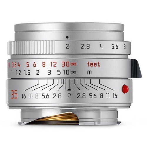 Leica Summicron-M F2/35mm ASPH. - Silber Eloxiert