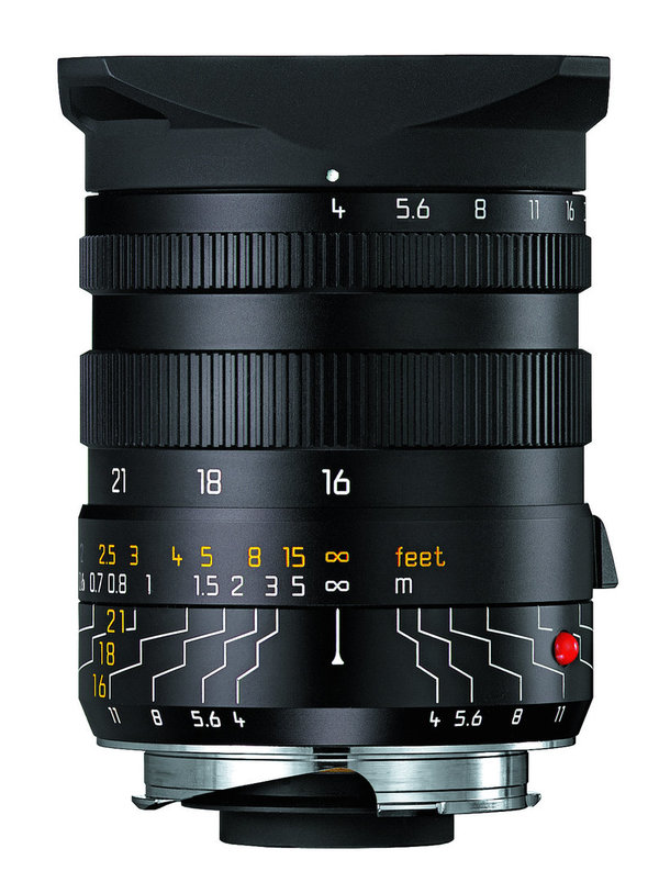 Leica Tri-Elmar-M F4/16-18-21mm ASPH. - Schwarz Eloxiert