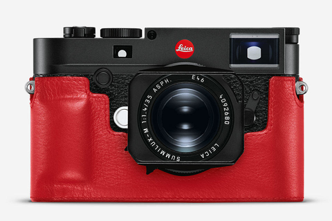 Leica M Protektor - Leder, Rot - Für Leica M10