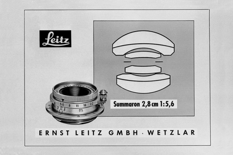 Leica Summaron-M F5.6/28mm - Silber Verchromt