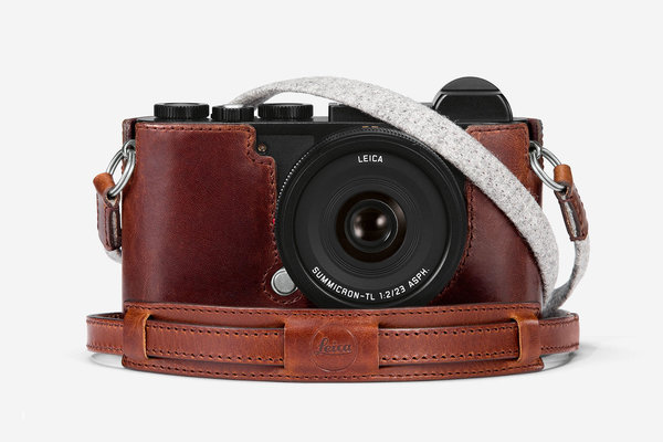 Leica CL - Protektor - Braunleder