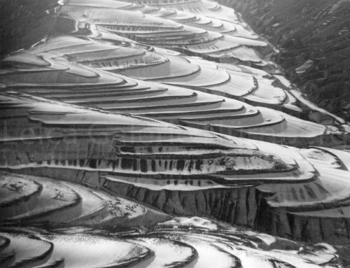 Löß-Terassen südwestlich von Tsing-ning 1934 - 1973