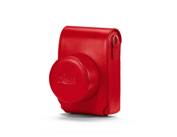 Leica D-Lux 7 - Ledertasche - Rot Leder