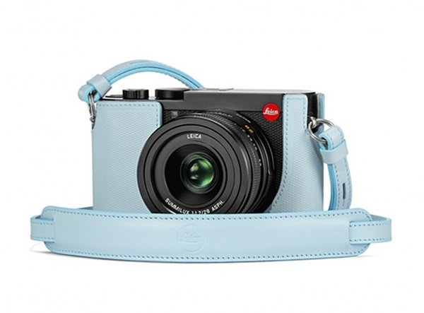 Leica Q2 Protektor - Leder Hell Blau