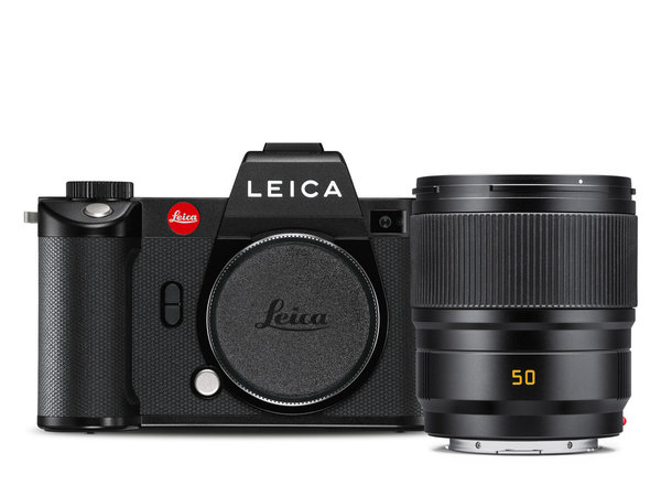 Leica SL2 & Summicron SL 1:2/50 ASPH. Bundle - Schwarz Eloxiert