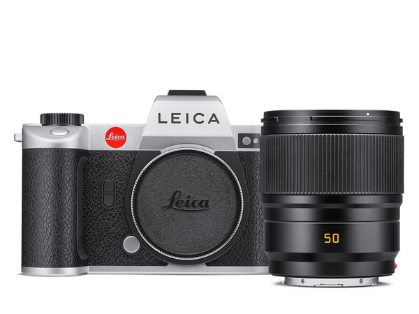 Leica SL2 & Summicron SL 1:2/50 ASPH. Bundle - Silbern Eloxiert